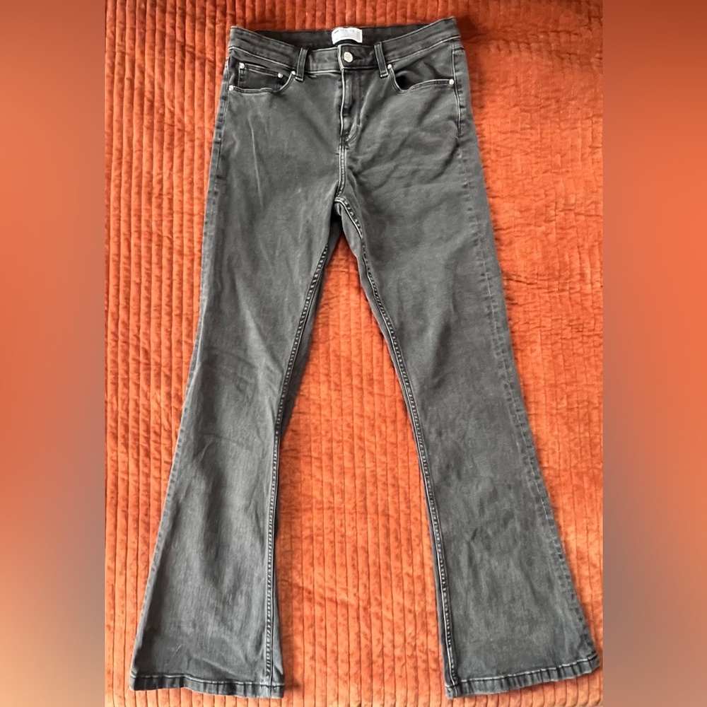 ASOS Men's Gray Flare Jeans